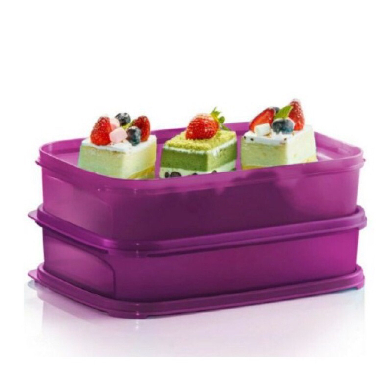 Tupperware Rectangular Shelf Server (1) 2L | Shopee Malaysia