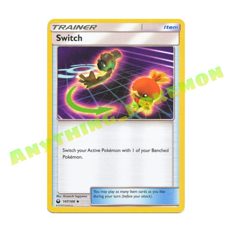 Pokemon Trainer Card - Switch  (147/168),(183/202),(67/73),(194/198),(144/159),(91/108) - NORMAL/REVERSE  HOLO | Shopee Malaysia