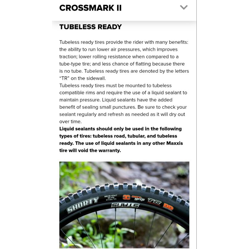 Maxxis Crossmark II : 26