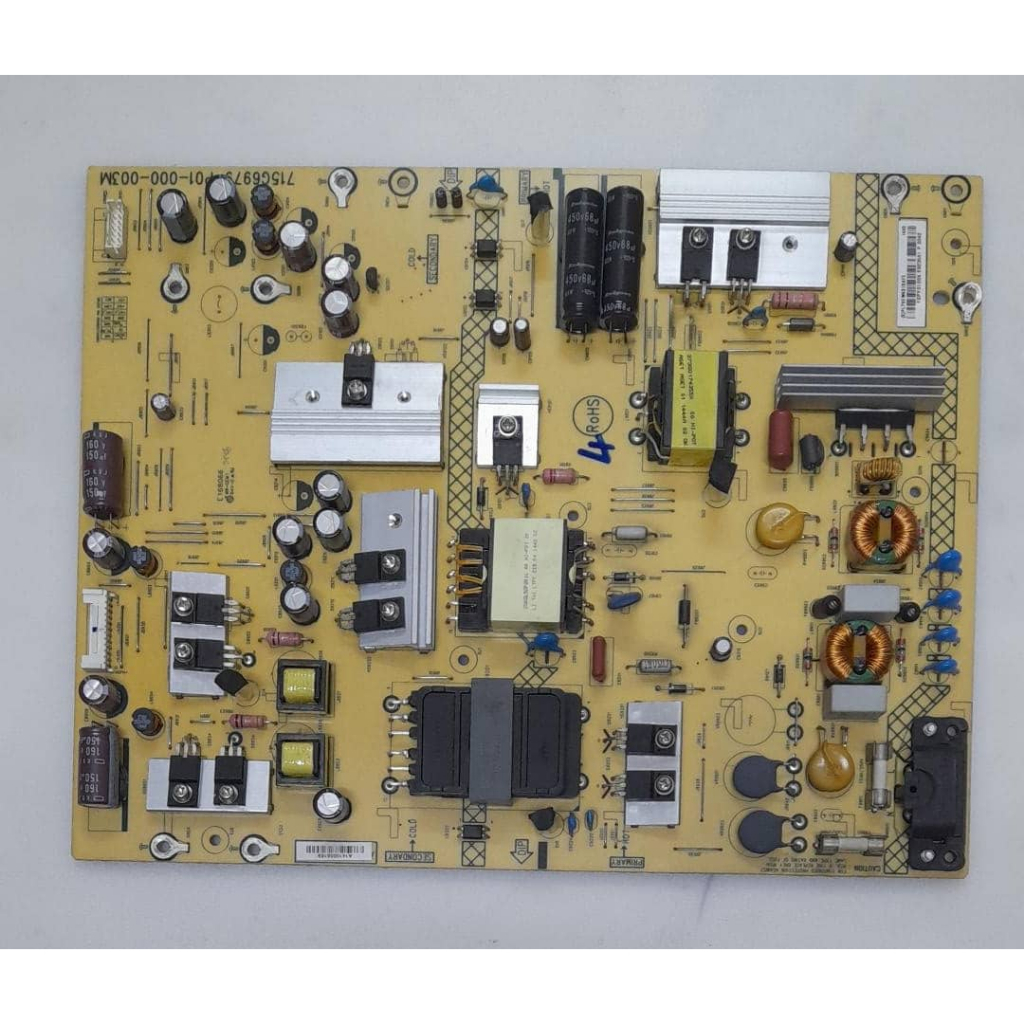 (B244) Sharp LC55LE460X 55LE460X Powerboard, Tcon, Tcon Ribbon, Button