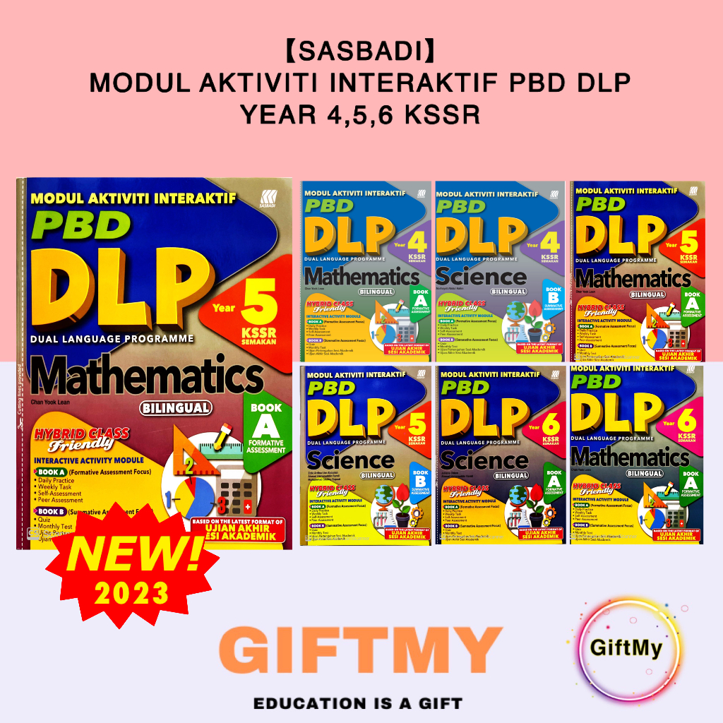 【Sasbadi】Modul Aktiviti Interaktif PBD DLP Mathematics / Science Year 4 ...