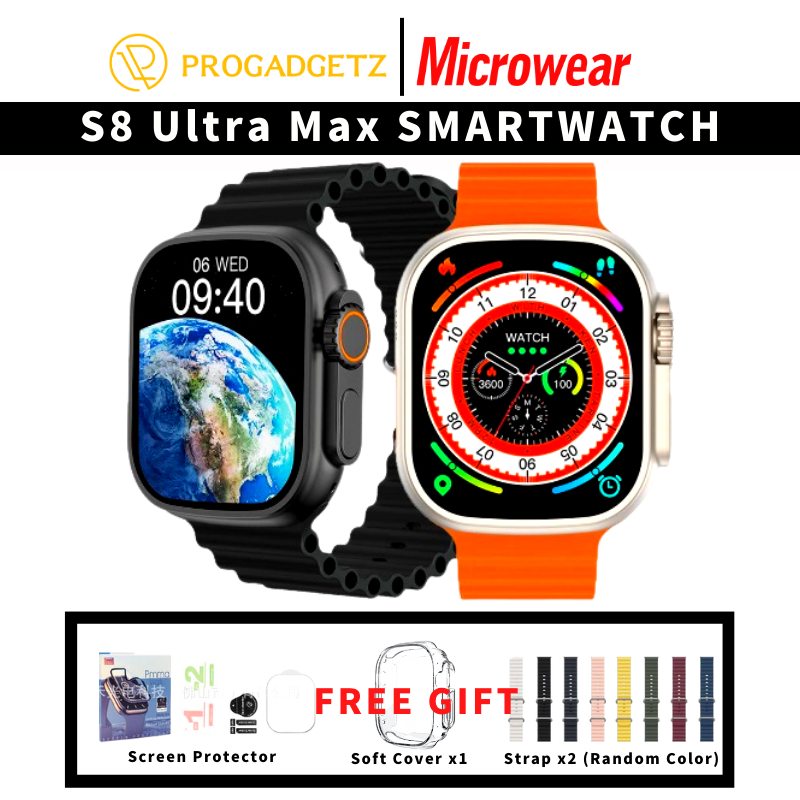 PRO S8 UltraMax 44mm Smart Watch W68+ Ultra 1.86inch Bluetooth call ...