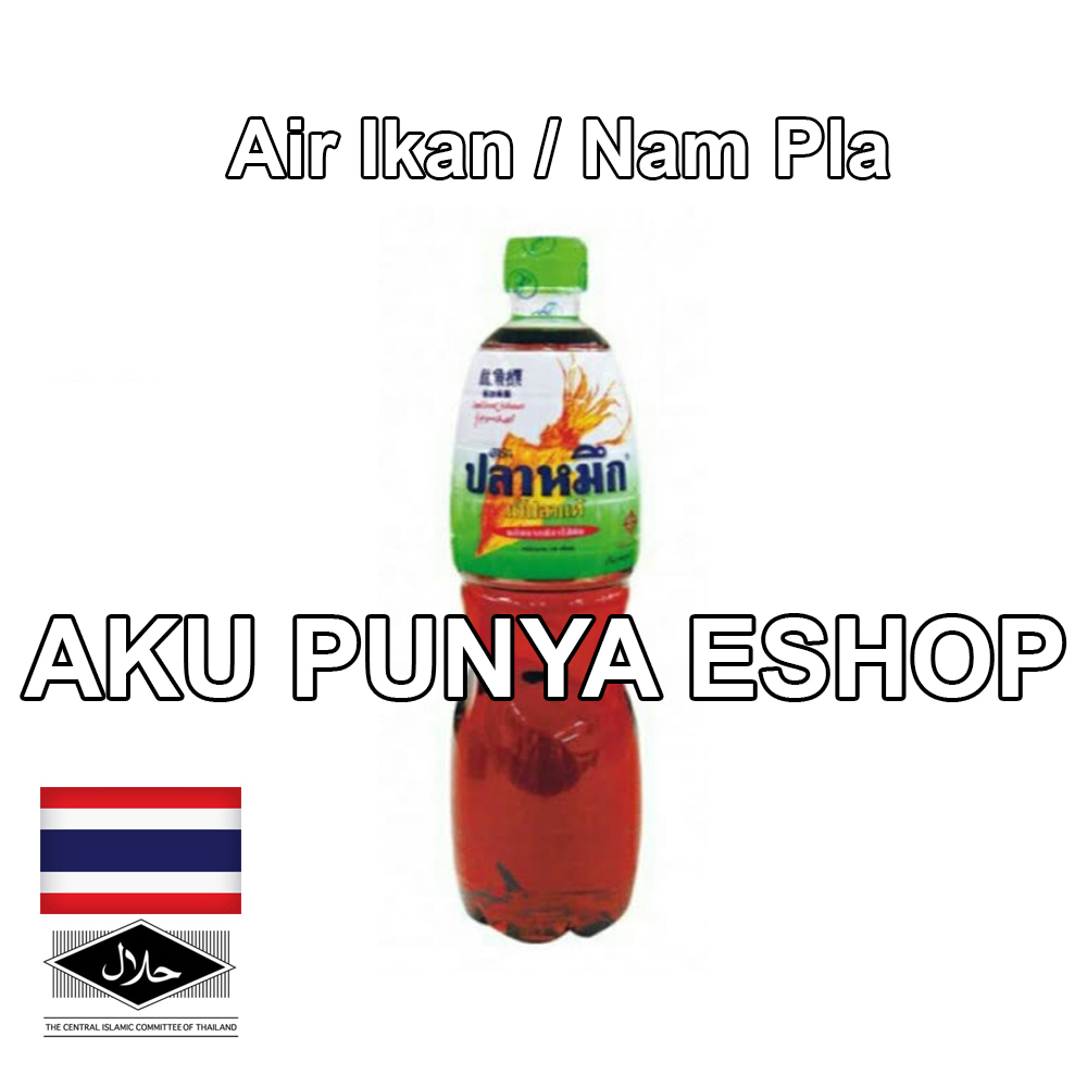 Squid Brand Fish Seasoning Sauce / Sos Perasa Ikan Cap Sotong, 700ml ...