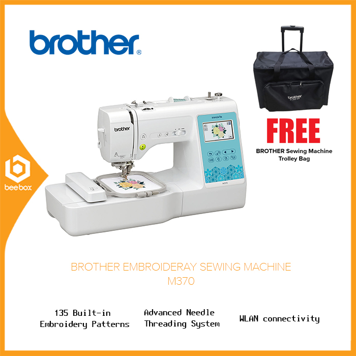 [FREE MACHINE BAG] Brother INNOVIS M370 Sewing Machine Edit OnScreen
