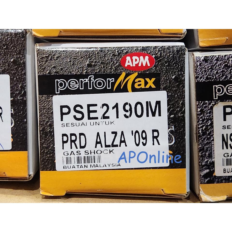 (APM) Perodua Alza 2009-2019 Heavy Duty Sport Absorber (Performax ...