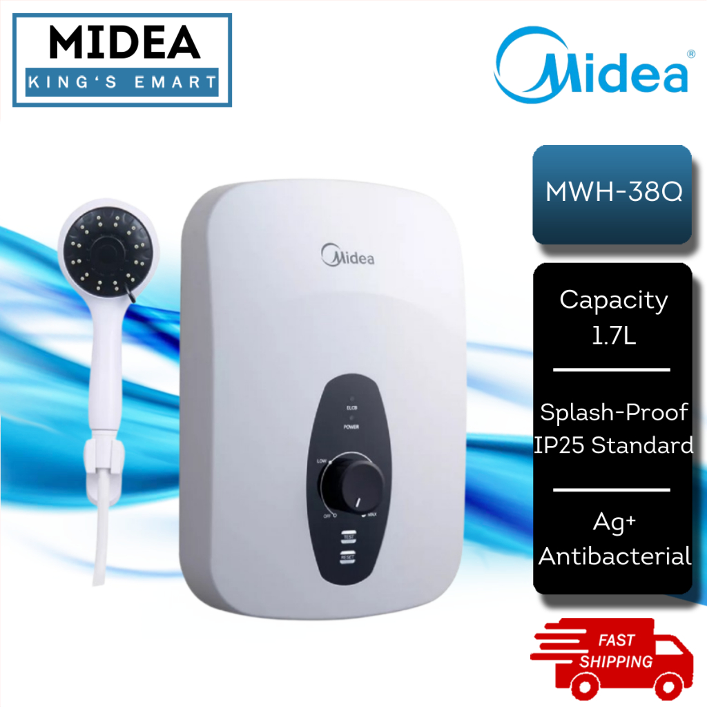 38q Midea Water Boiler MIDEA/MISTRAL Water Heater Non Pump/DC