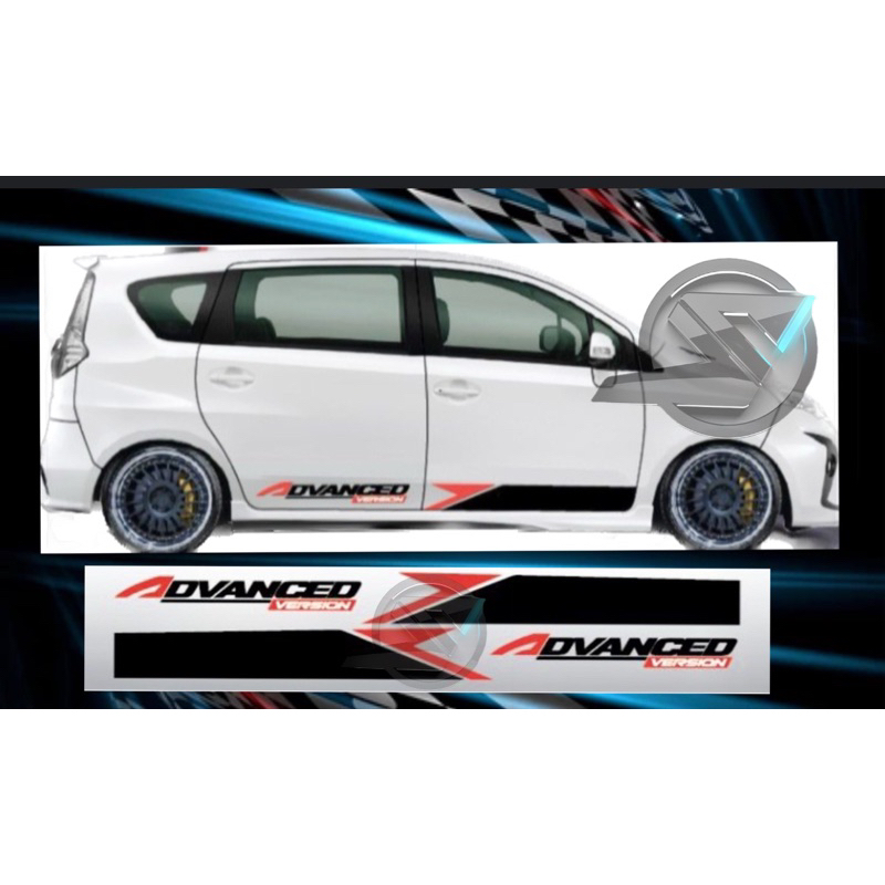 (Ready Stock) S534# Perodua ALZA Car Body Sticker | Shopee Malaysia