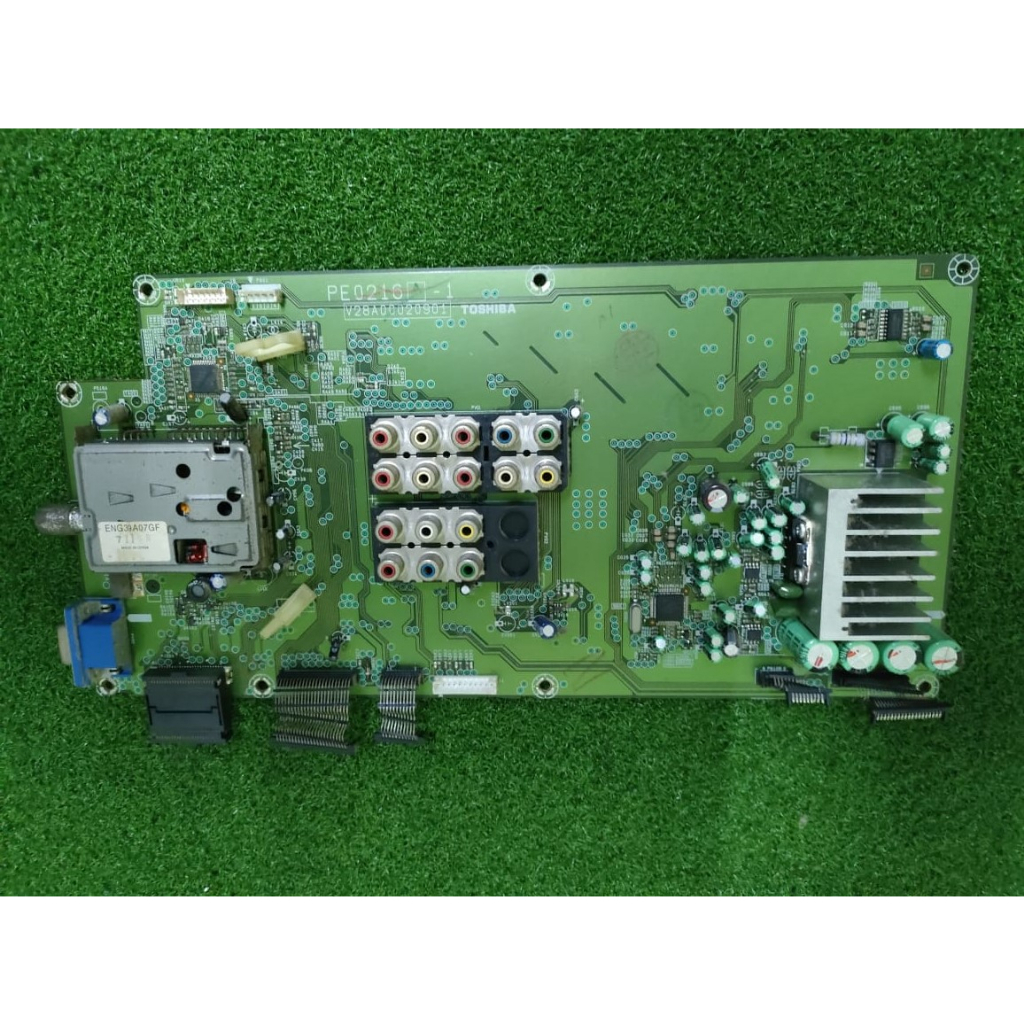 (756) Toshiba 32WL66ES Mainboard, Inverter, Sensor, Cables. Used TV