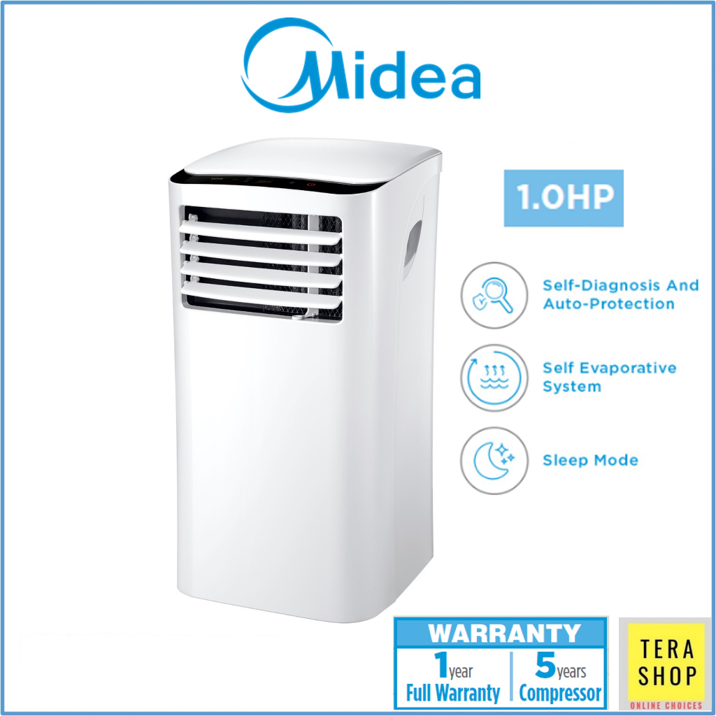 Midea MPH09CRN1 1HP Portable Air Conditioner / Aircond / Air Cond