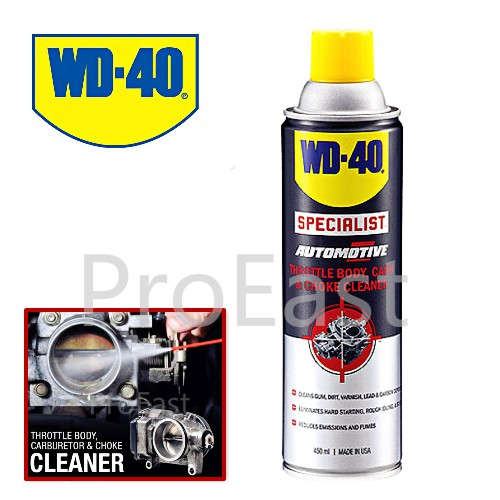 WD 40 AUTOMOTIVE THROTTLE BODY,CARB & CHOKE CLEANER Shopee Malaysia