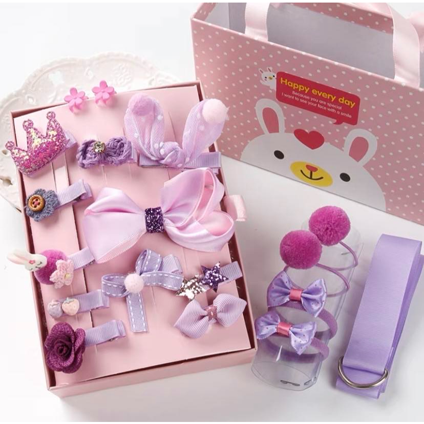 Darling hair accessories gift set