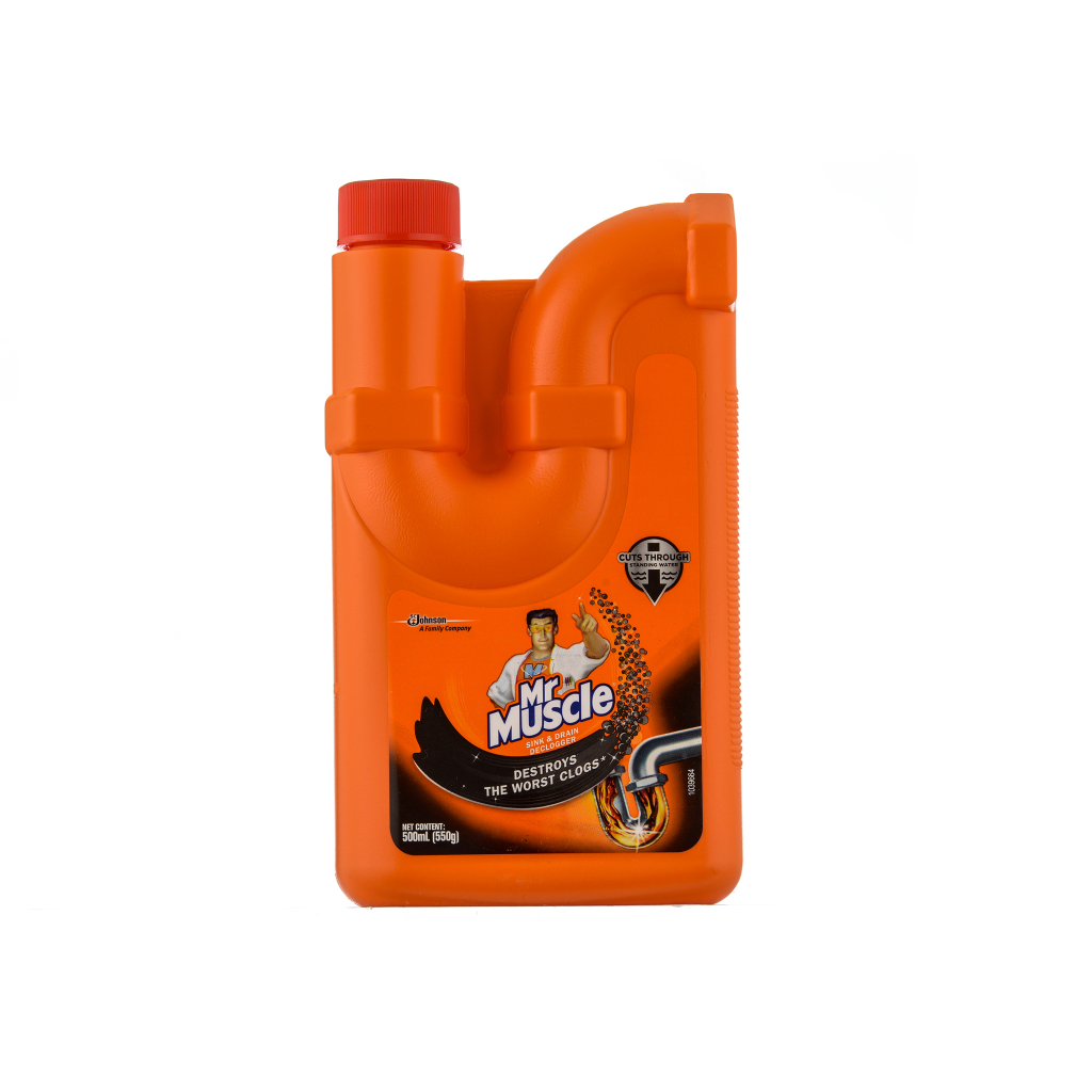 MR MUSCLE Drain Declogger 500ml Shopee Malaysia
