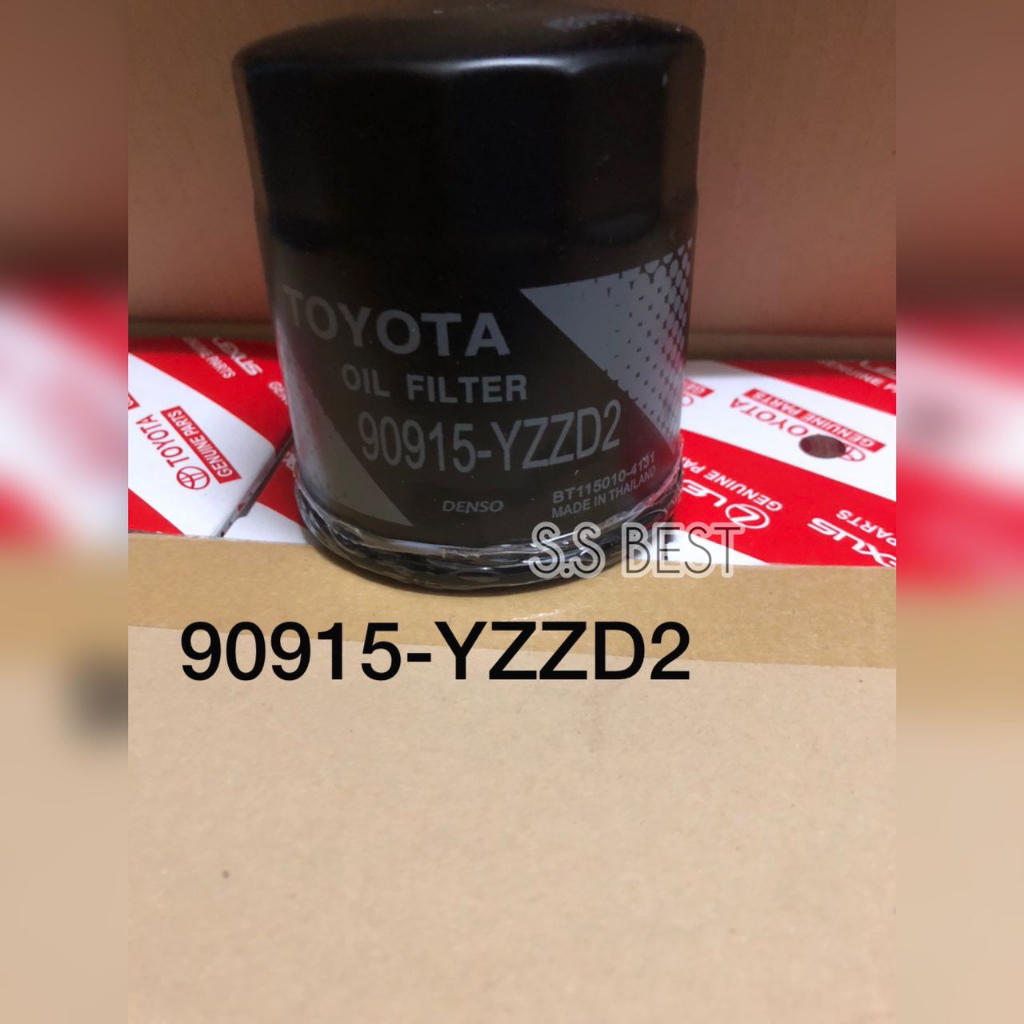 TOYOTA OIL FILTER 90915-YZZD2 FOR TOYOTA HILUX INNOVA FORTUNER HIACE ...