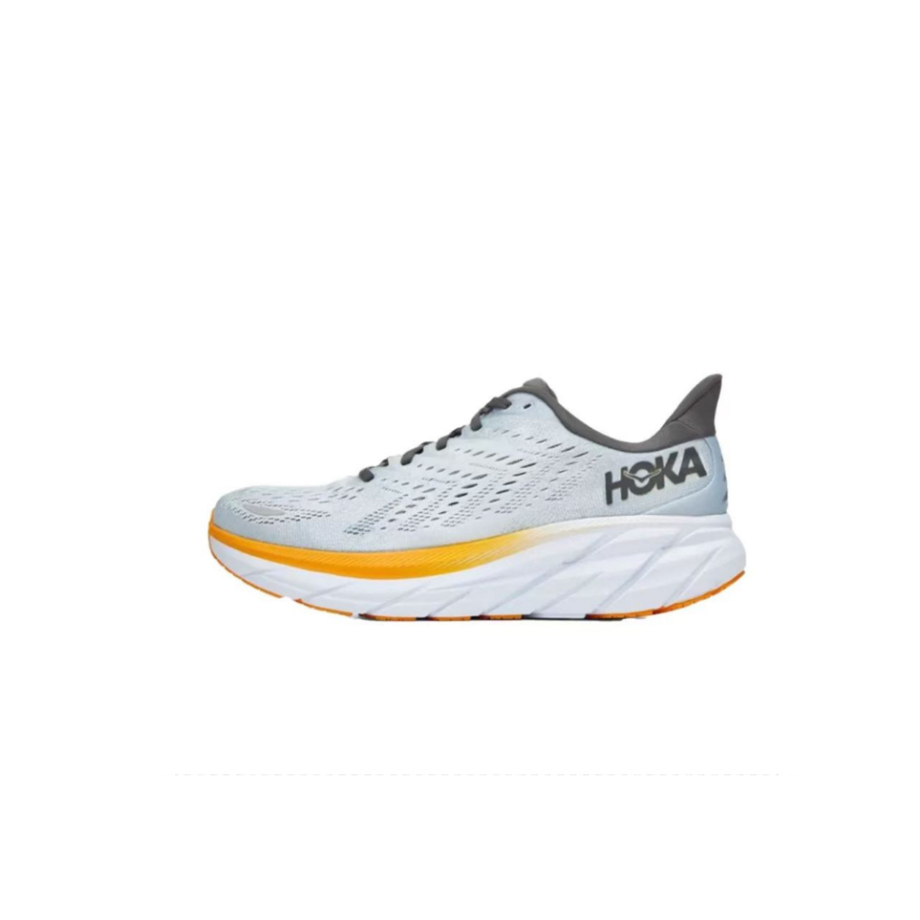 HOKA ONE ONE Clifton 8 Men And Women Training Running Shoes Grey/Yellow ...