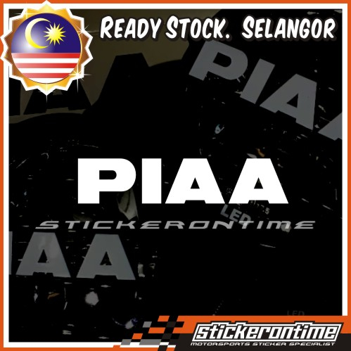 Car Sticker PIAA horn lamp bulb myvi saga neo satria persona waja wira ...
