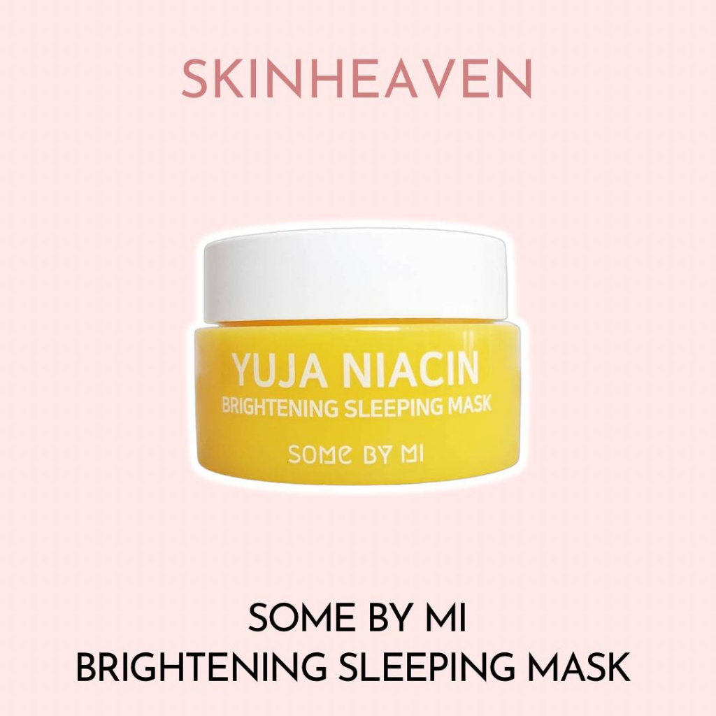 [READY STOCK] SOME BY MI Yuja Niacin Brightening Sleeping Mask 15g Shopee Malaysia