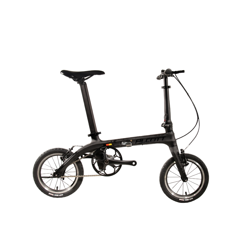 Alcott Z0 Carbon Folding Bike Single Speed (14") Shopee Malaysia