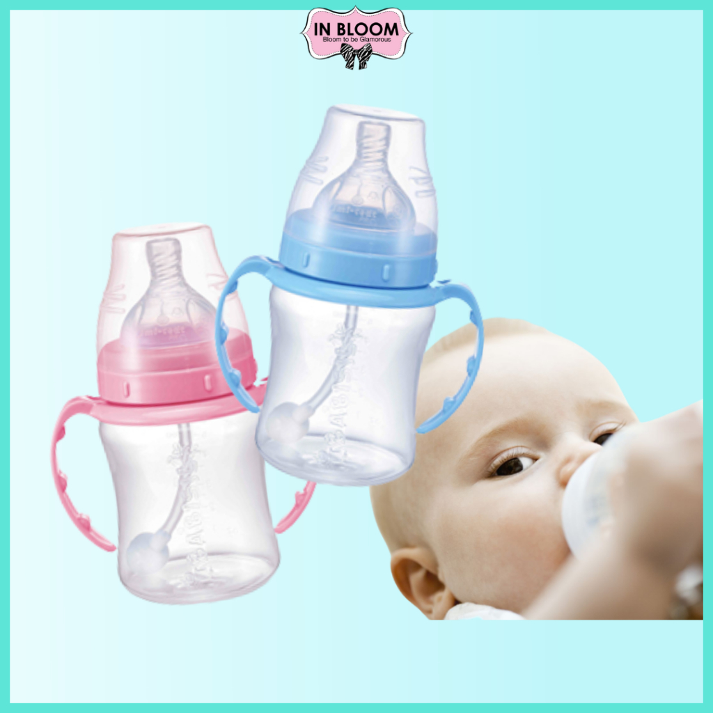6oz Baby Feeding Bottle Learning Cup Non-spill Training Cup Leak-Proof