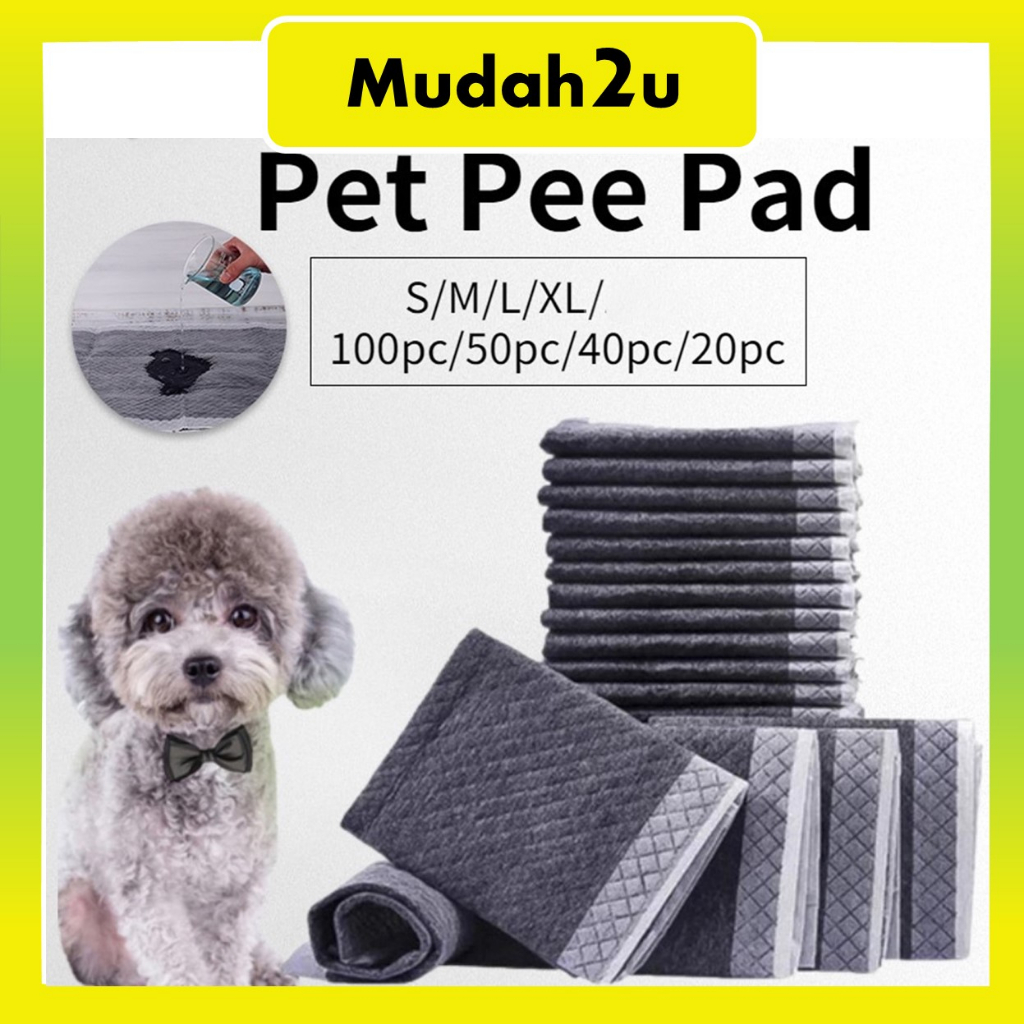 Pet Charcoal Urine Pad Dog Pee Pad Cat Training Pads Thick Deodorant Pee Diaper Disposable