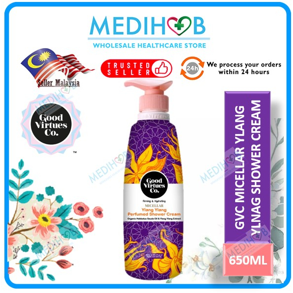 GVC Good Virtues Co. Body Wash Shower Cream Sabun Mandi Gel Habbatus