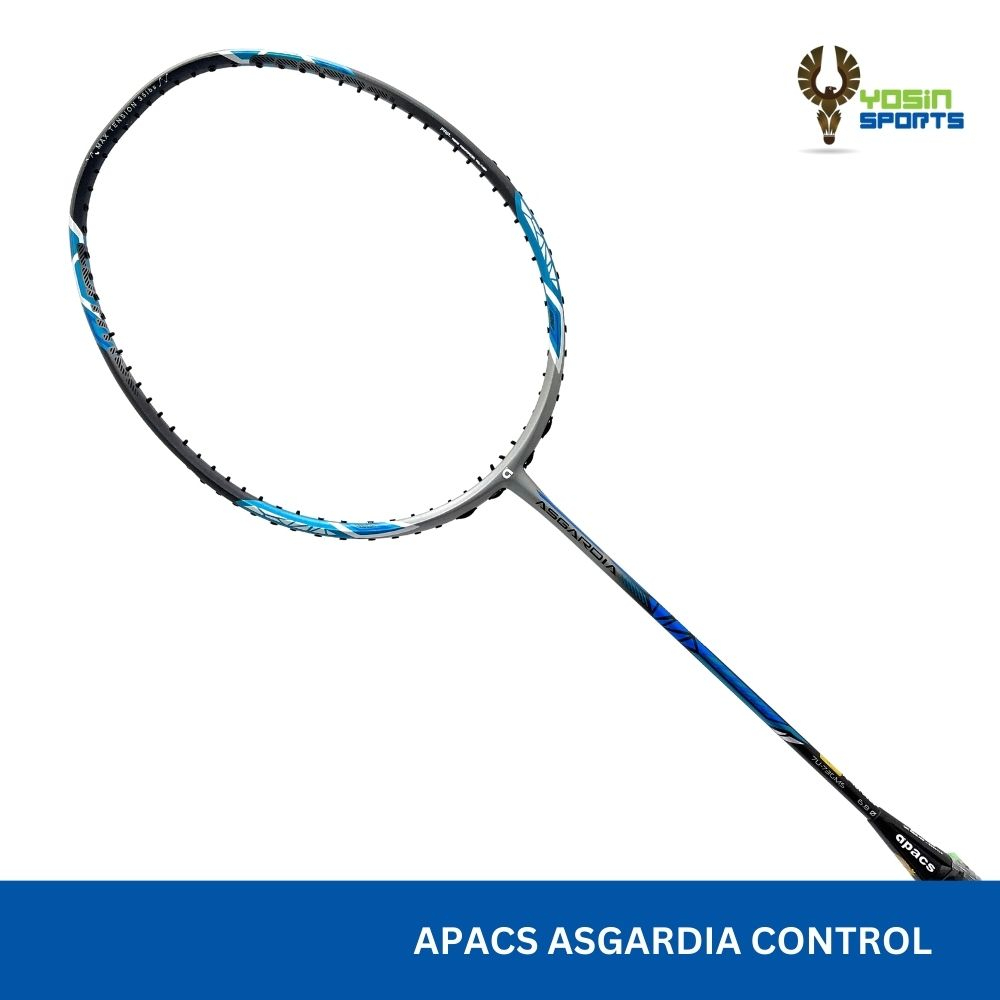 APACS ASGARDIA CONTROL (7U G2) Badminton Racket + Free String & Grip