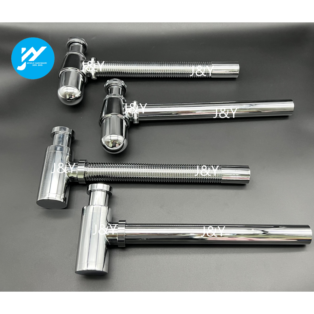 BOTTLE TRAP STRAINER FOR BASIN BRASS PREMIUM QUALITY 1 1/4" 32MM COPPER