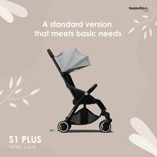 Hamilton S1 Plus Stroller White Sand Lake Blue Shopee Malaysia