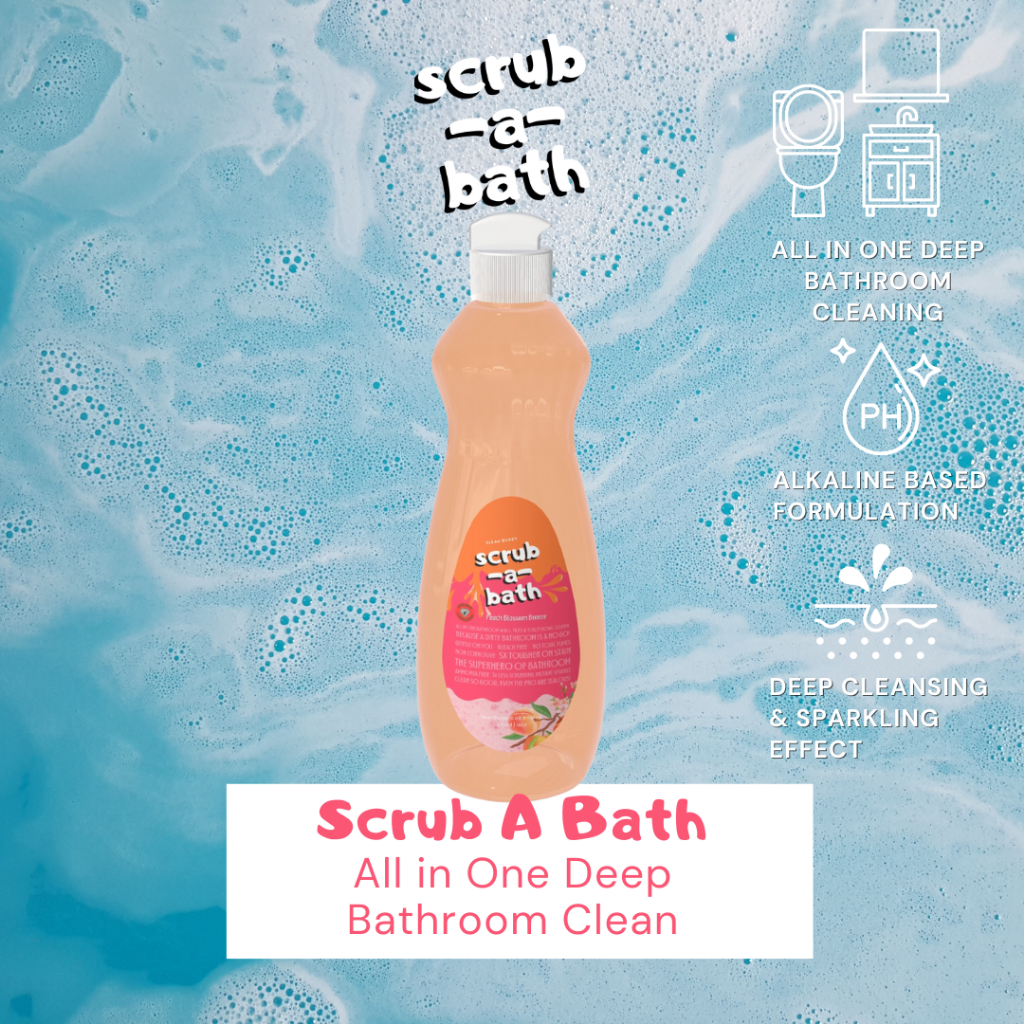 Clean Buddy Scrub A Bath All in One Deep Cleaning Bathroom 500ML
