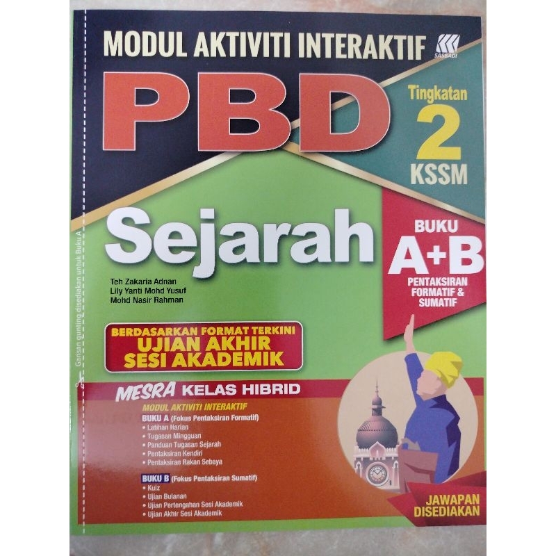 Modul Aktiviti Interaktif Pbd Sejarah Uasa Tingkatan Buku Ab Images