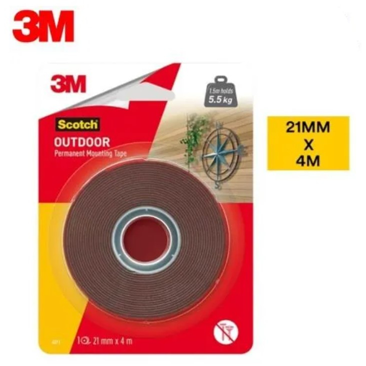 Lowest Price! 3M Scotch Outdoor Permanent Mounting Tape Double sided