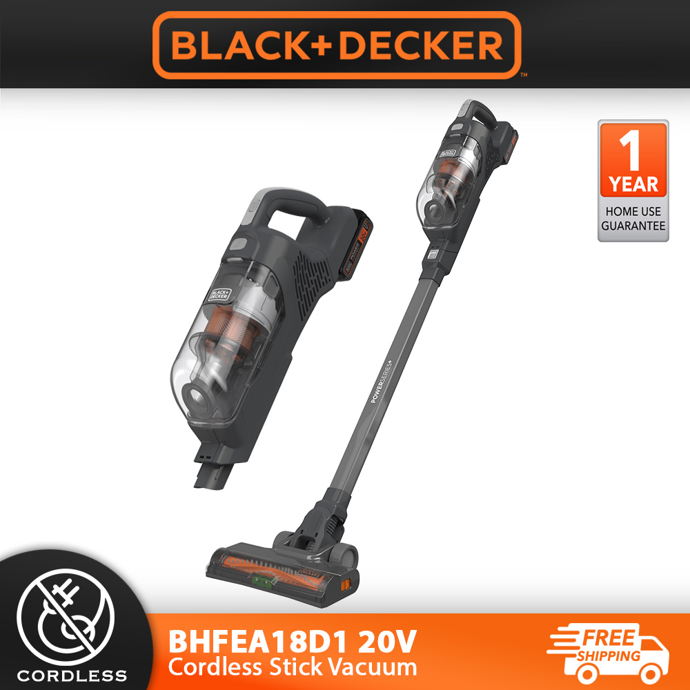 BLACK+DECKER POWESERIES+ 20-Volt MAX Lithium-Ion Cordless Bagless