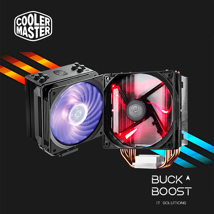 Cooler Master HYPER 212 RGB BLACK EDITION with RGB Fan / RED LED CPU ...