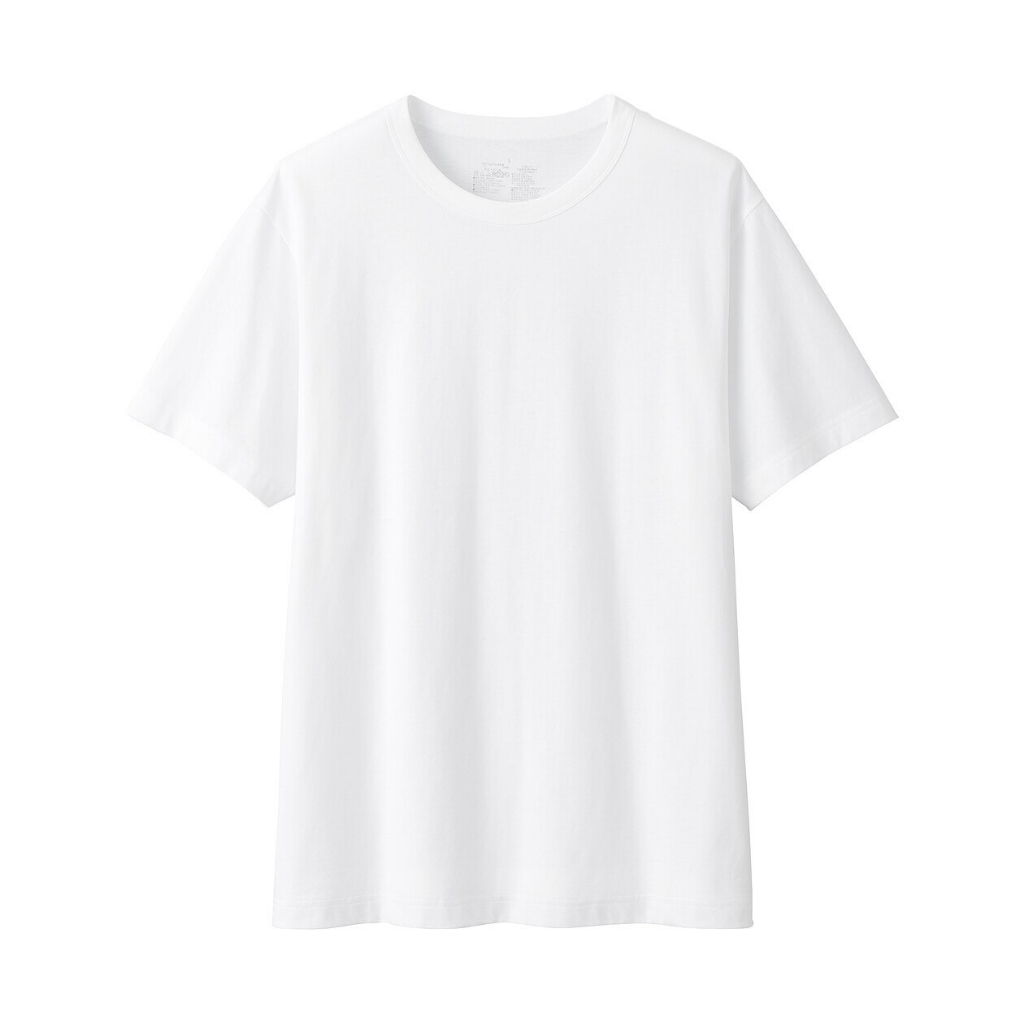 MUJI Men's Jersey Short Sleeve T-shirt | Shopee Malaysia