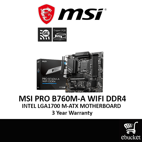 Placa base Micro ATX MSI PRO B760M-P DDR5 1700 - Versus Gamers