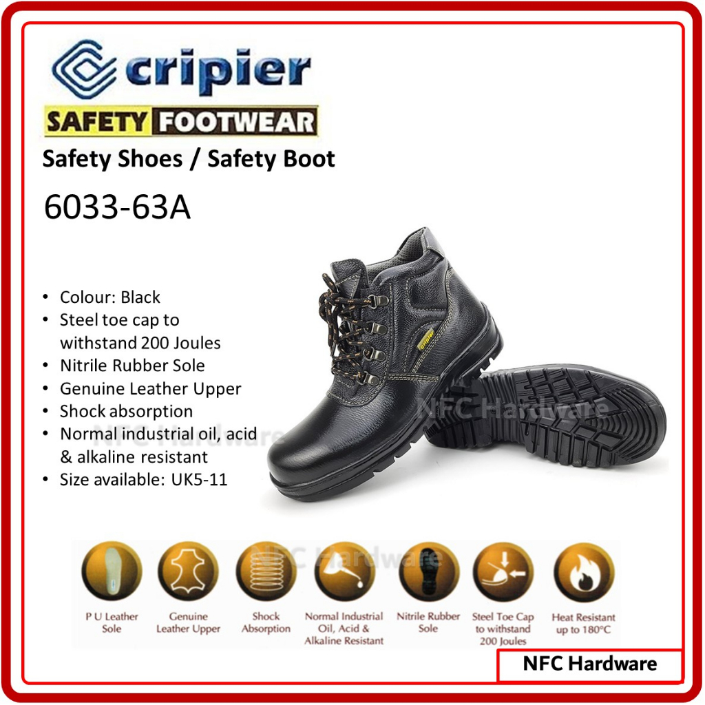 Cripier clearance safety shoes