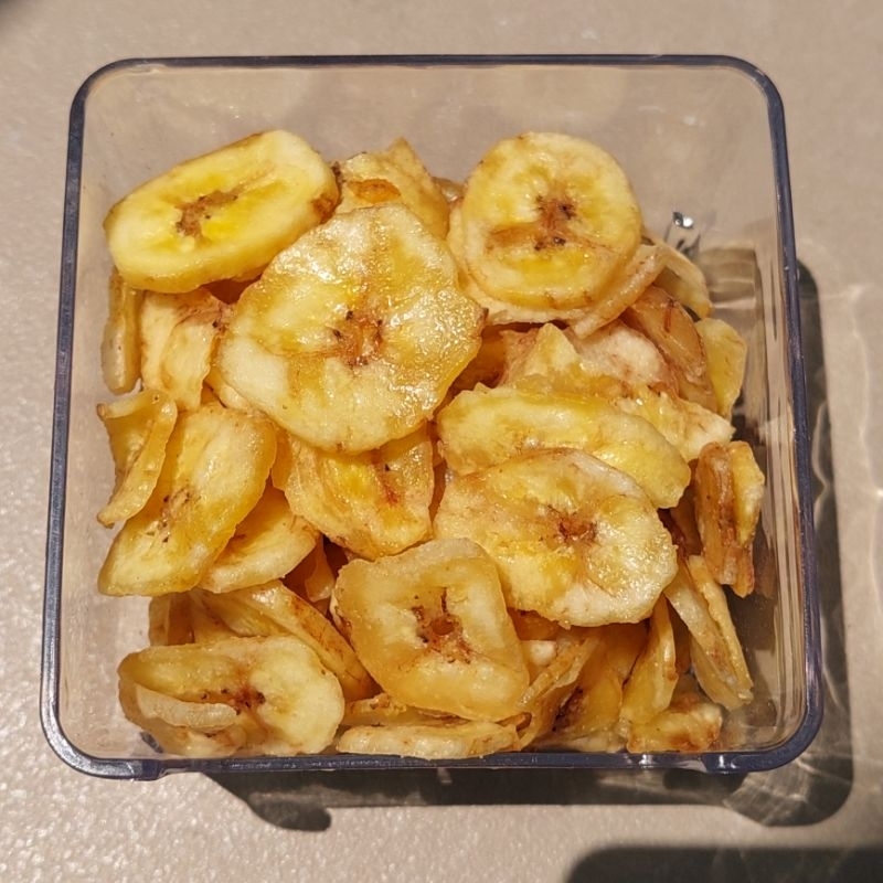 Hamster Healthy Snack Treat Dried Banana Chips 20g Snek Pisang Kering