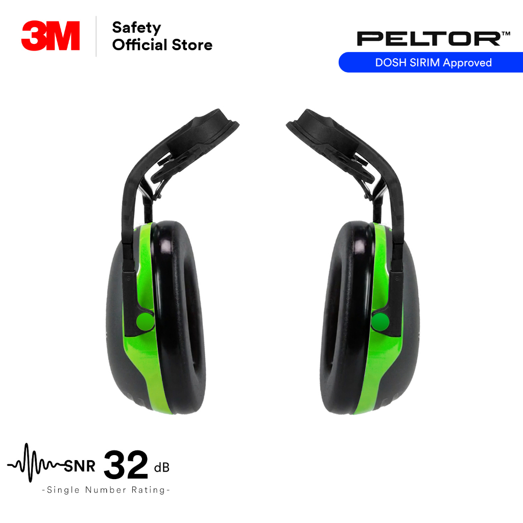 3M™ X4P5E PELTOR Premium Helmet Attached Electrically Insulated