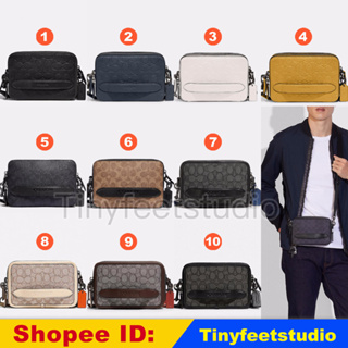 ✈✈✈ beg coach lelaki coach sling bag man Ready Stock✈[100% Original] coach  Crossbody Bag Men's Shoulder Birthday Gift