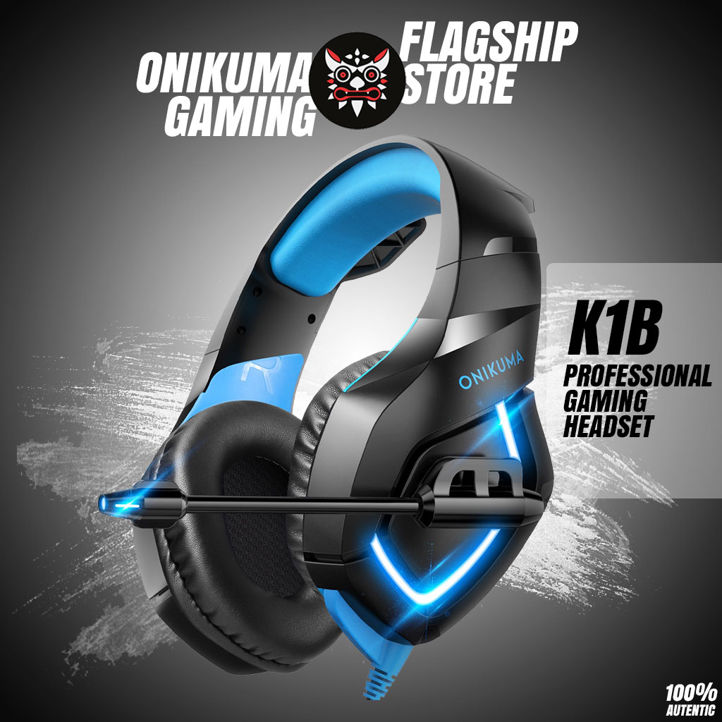 Onikuma 50mm Stereo Sound Gamer Headphone With Brand Logo Gaming