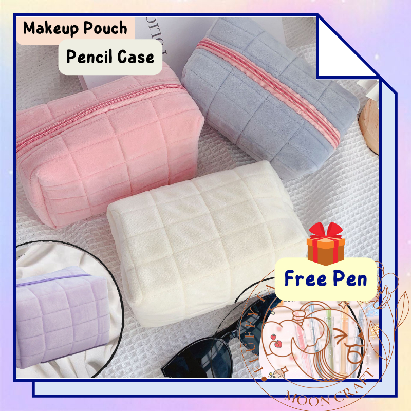 Fluff's Fluffy Pencil Case Large Capacity Pencil Case Large Pencil Case