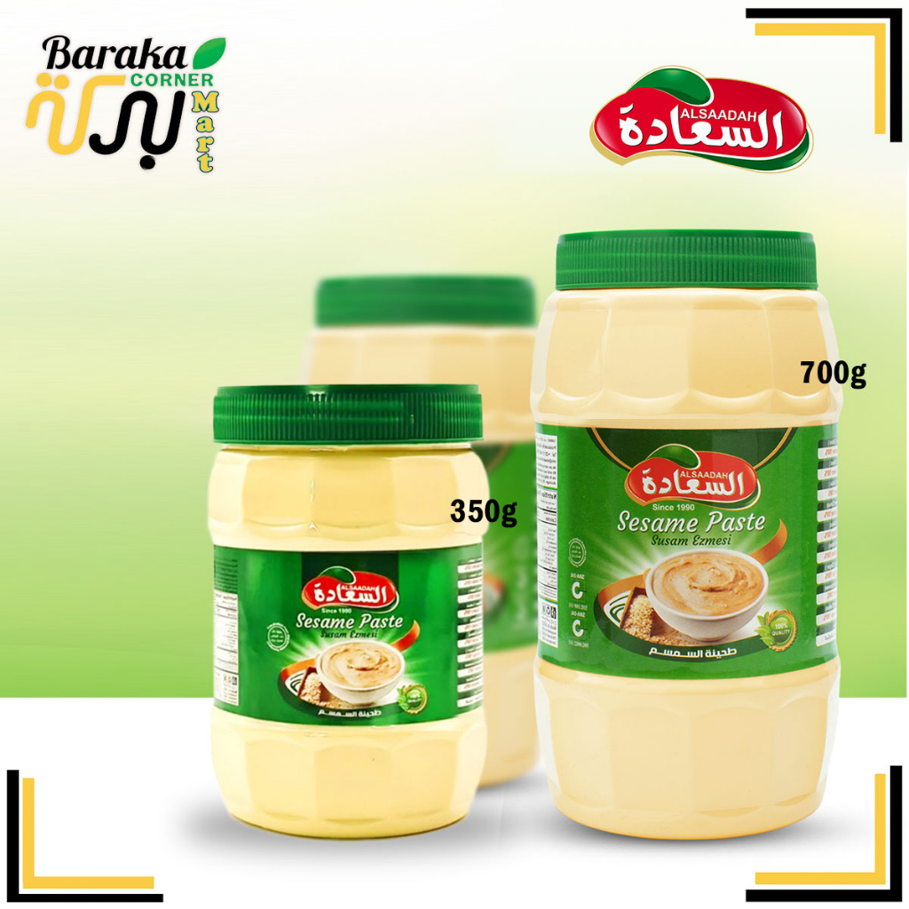 Alsaadah Tahina Sesame Premium Tahina Salad / Food Dressing Halal