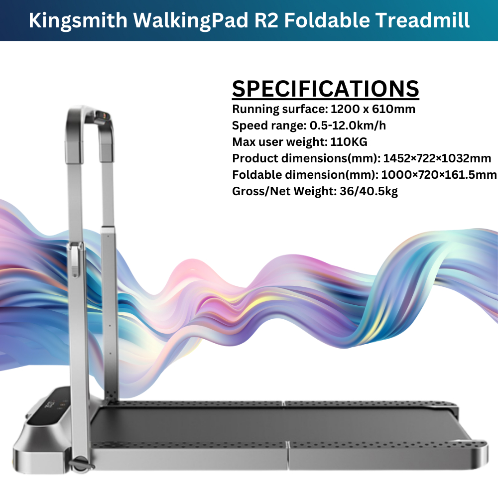 (Limited Free Gift) Kingsmith walking pad R1 PRO R2 foldable gym