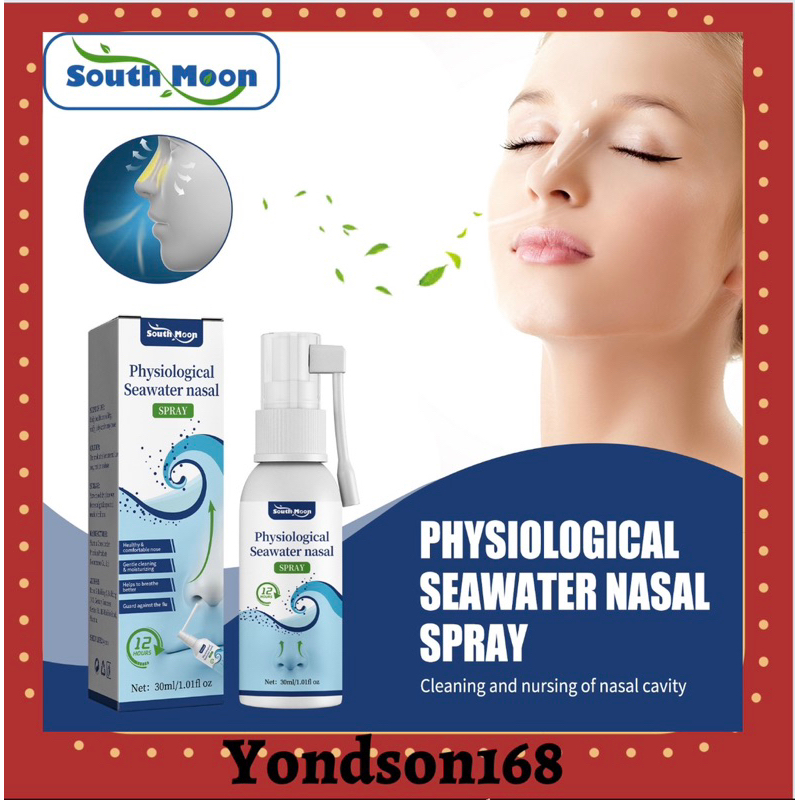 Physiological Seawater Nasal Spray Saline Nasal Moisturizing Spray Fast ...