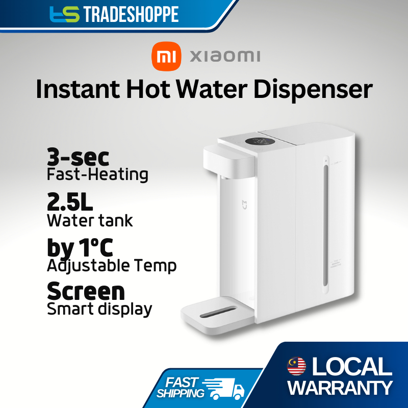 Xiaomi Mijia Instant Hot Water Dispenser 3 sec Adjustable Water Temperature  by 1°C Self cleaning mode (2.5L) S2202 | Shopee Malaysia