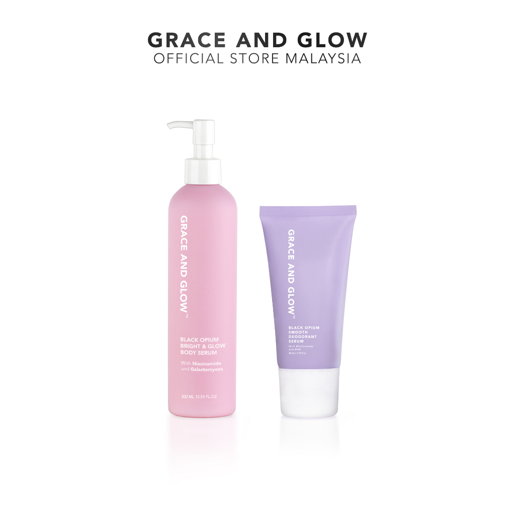 Grace and Glow 2in1 Bundle Ultra Bright & Glow Body Serum + Smooth ...