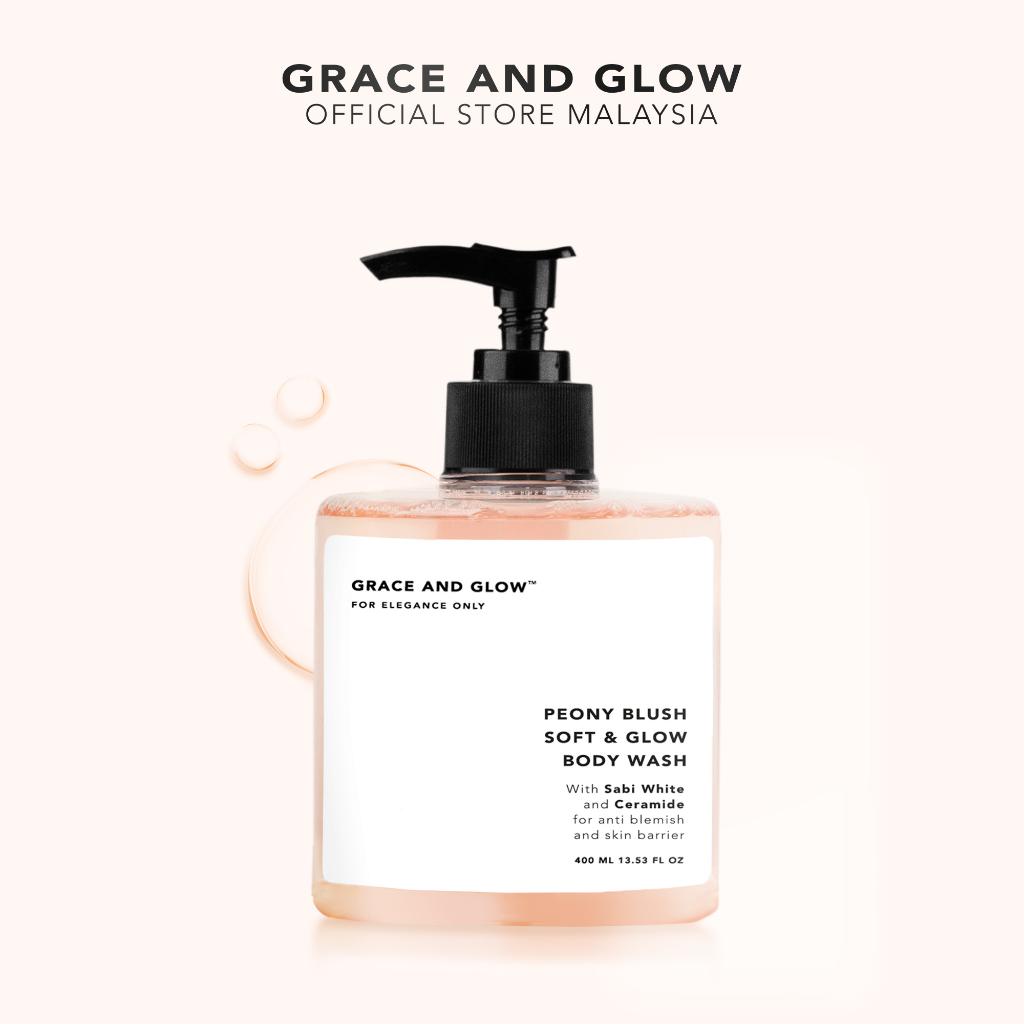 Grace and Glow Peony Blush Soft & Glow Solution Body Wash Perfume