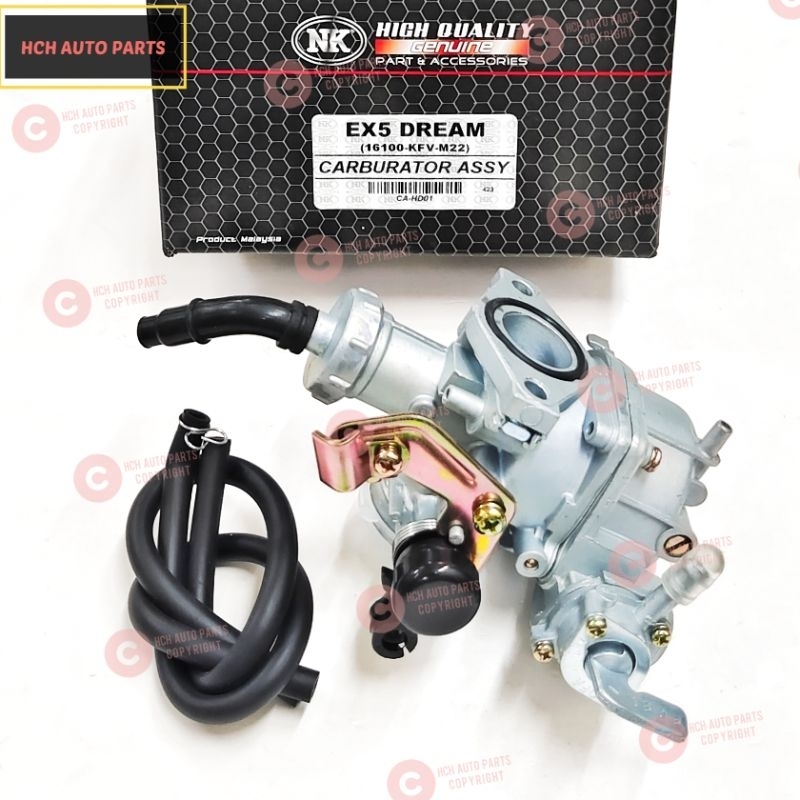 CARBURETOR ASSY - HONDA - EX5 DREAM -16100-KFV-M22/ WAVE 100/ EX5 CLASS ...