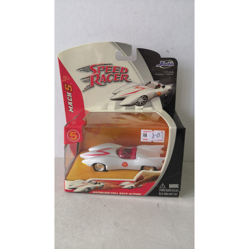 JADA TOYS SPEED RACER MACH 5 PULL BACK ACTION | Shopee Malaysia