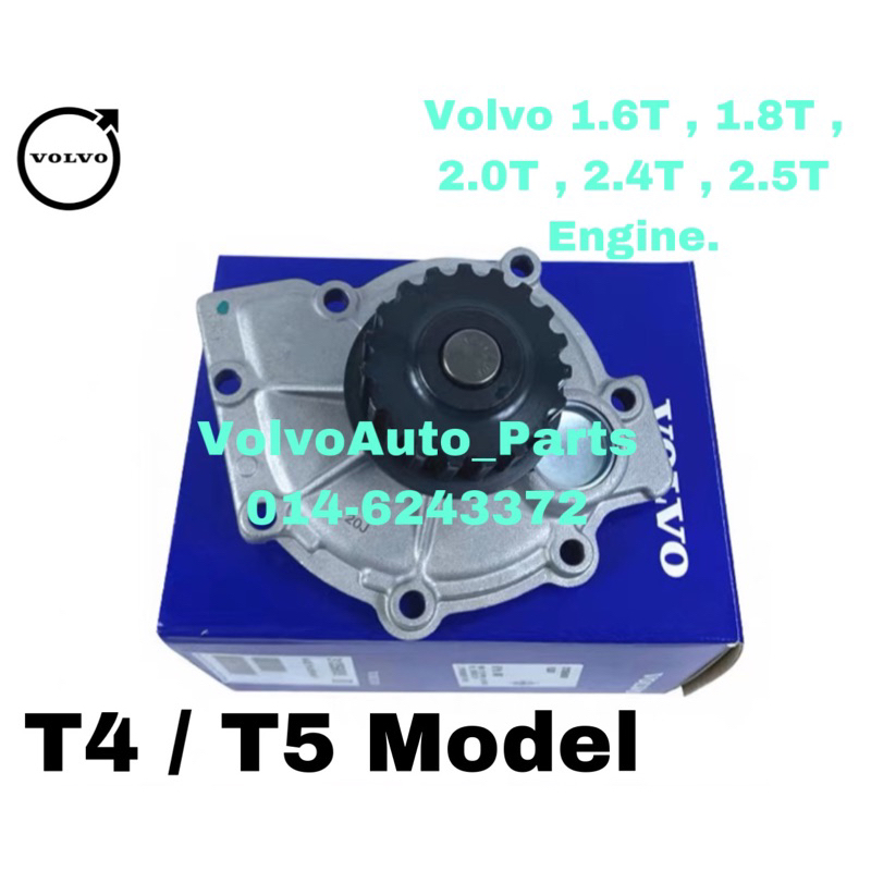 Original Volvo Water Pump S40/V40/V50/S60/S80/XC90 30751700 | Shopee ...