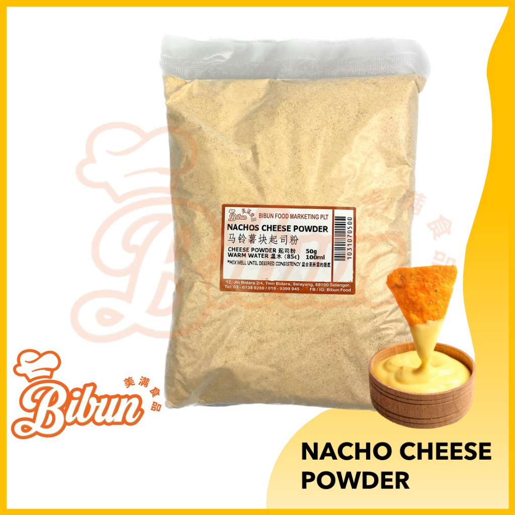 Nacho Cheese Powder / Wedges Cheese Powder / Serbuk Keju Nacho / Nacho